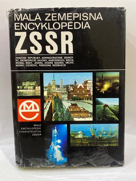 Kniha- malá zemepisná encyklopédia zssr, 