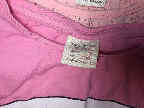 Balík dievčenských tričiek, 140–152