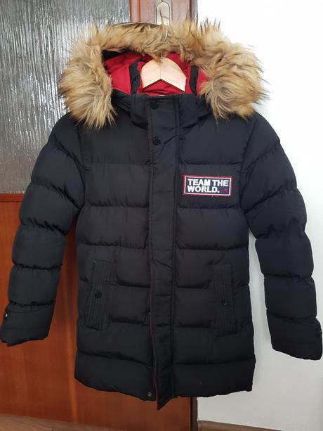 Chlapčenská zimná bunda, 140