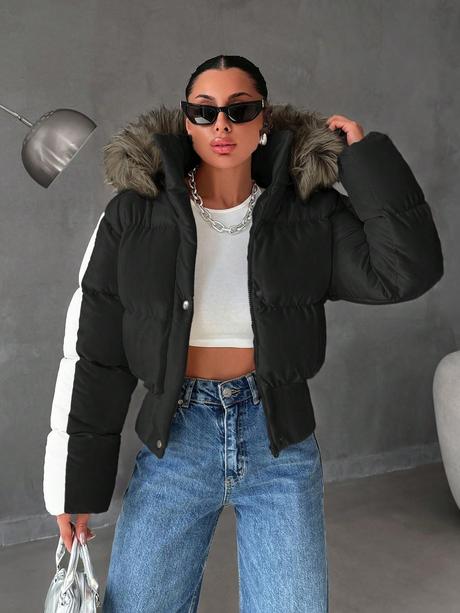 Bunda zimna krátka, l / m / s / xl / xs