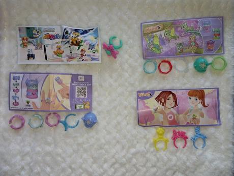 Prstene a náramky kinder surprise 3,