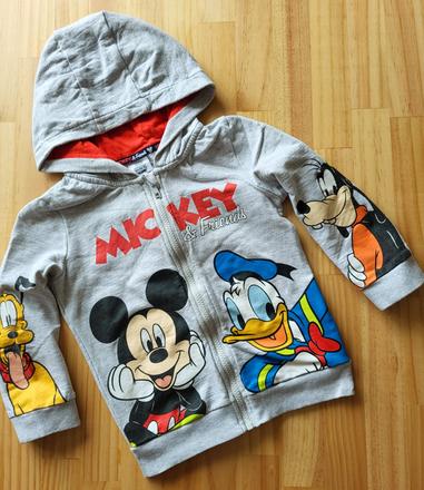 Mikina mickey mouse 104-110 na 4-5 rokov, george,104