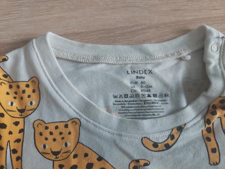 Letná súprava "leopard" veľ.80, lindex,80
