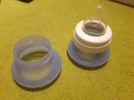 Avent redukcia z pohárika na flašu, avent