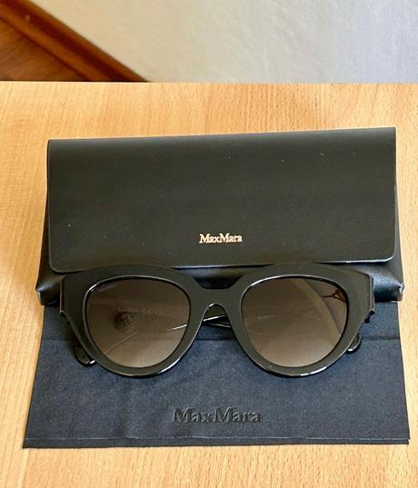 Čierne slnečné okuliare zn.max mara cat eye, max mara