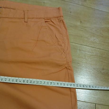 Marhuľkové bavlnené nohavice, c&a,46