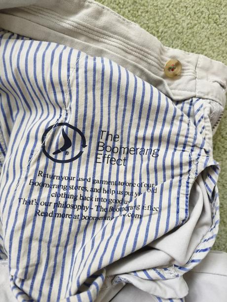 Bavlnene chinos boomerang sweden w33 l32, m