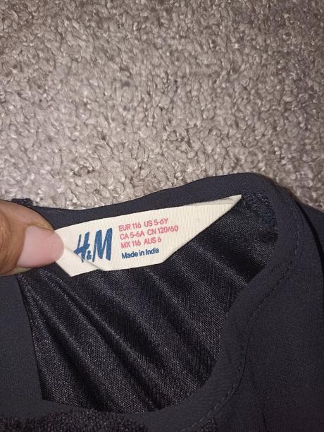 Šaty pre dievčatko, h&m,116