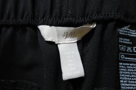 Dámske nohavice h&m, h&m,34