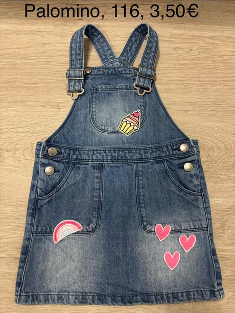 Sukňa (riflová) na traky, palomino,116