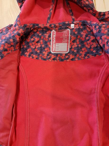 Softshellová bunda fialová, 110