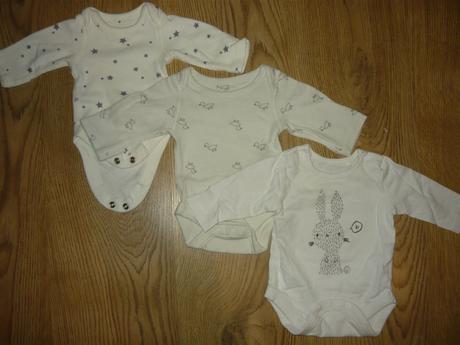 Body s dlhým rukávom viac kusov -56, 56