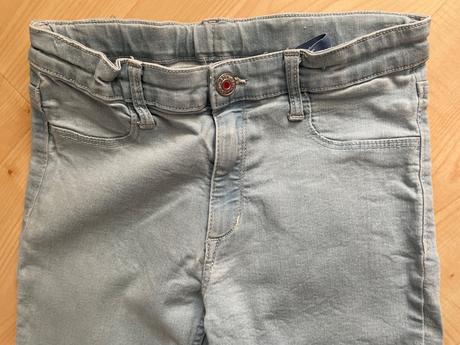 Rifle skinny fit denim 10-11 rokov, h&m,146