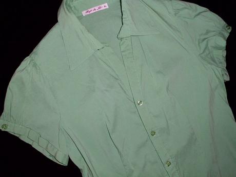 Zelená košela m-l, l
