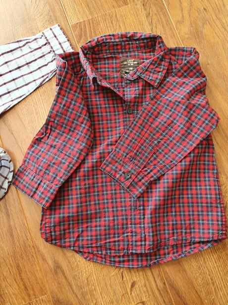 B341 košeľa 2ks, h&m,86