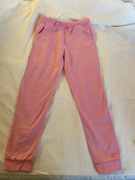 Ružové nohavice, fox & bunny,140