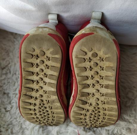 Cervene kozene tenisky richter, richter,26