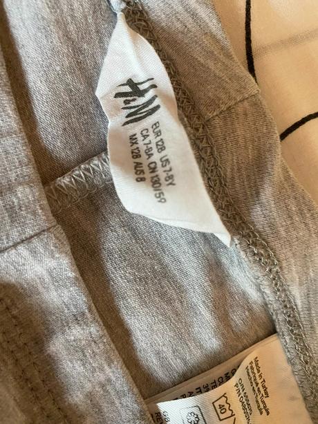Elastické legíny s pásikmi zn. h&m v. 128/134, h&m,128