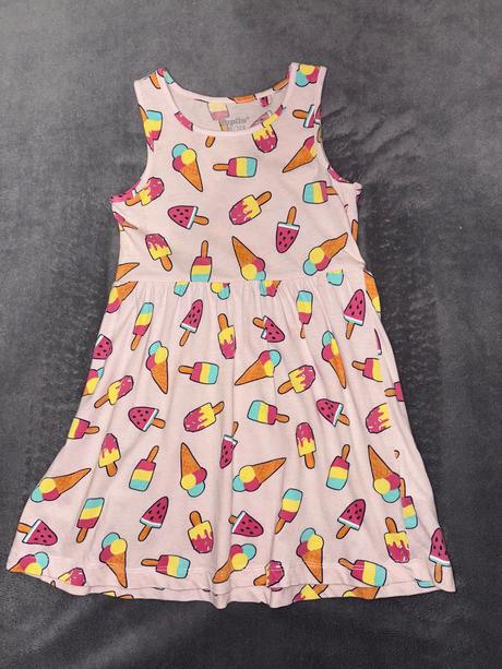 Letné šaty 98/104, lupilu,98