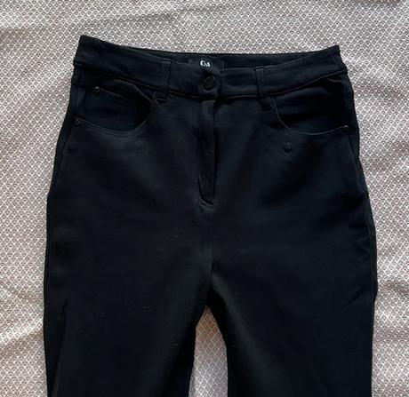 Čierne skinny nohavice c&a, s/36, c&a,s