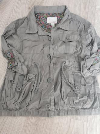 Tenký kabátik next 5-6rokov, next,116