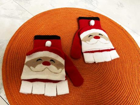 Odopínacie vianočné rukavičky, m