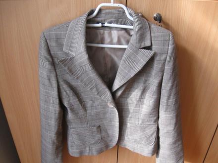 Elegantné kárované sačko, 36