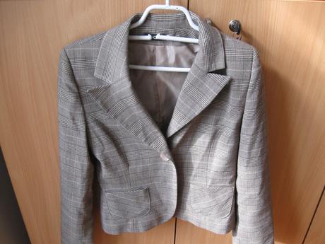 Elegantné kárované sačko, 36