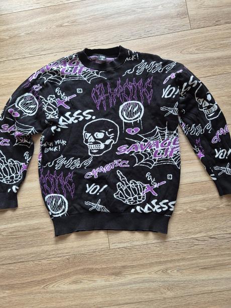 Pulóver chaotic - fsbn, m