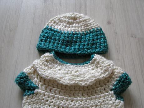 Teplá vesta s čiapkou 2-3roky, 98