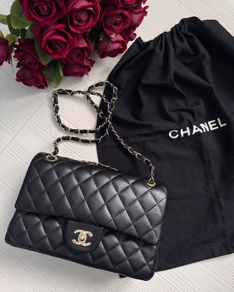 Čierna väčšia kabelka, chanel