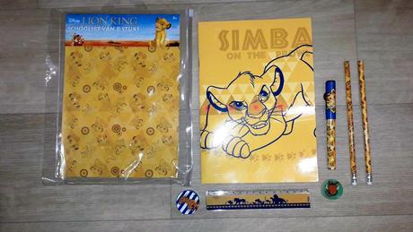 Leví kráľ lion king disney zošit a ceruzky,