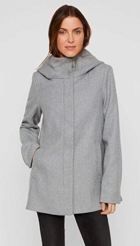 Vero moda vlnený kabát vel.s-m, vero moda,m