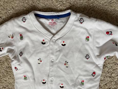 Zateplený zimný overal/pyžamo spací vak next, next,92