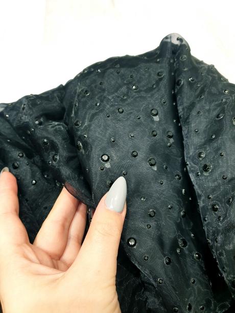 Štýlová čierna bunda s, s