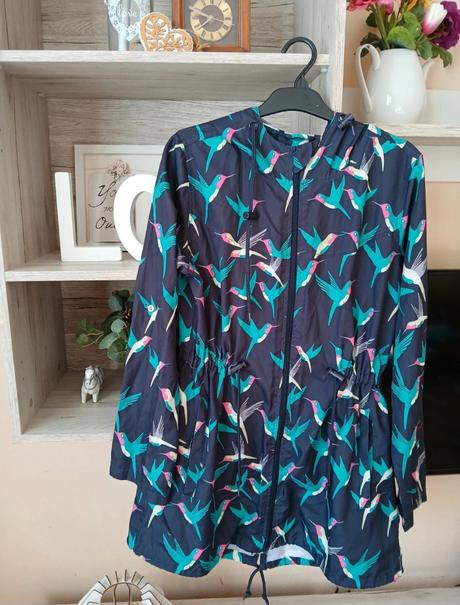 Tenká bunda - pršiplášť, s