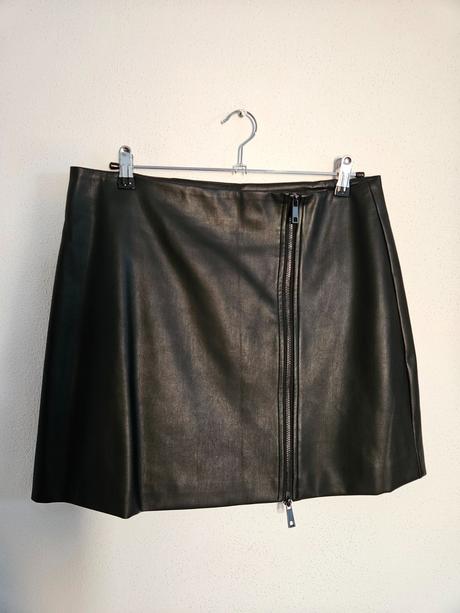 Mohito sukňa z eko kože so zipsom 40, mohito,40