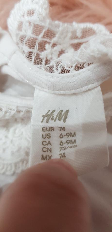 Body s krátkym rukávom, h&m,74