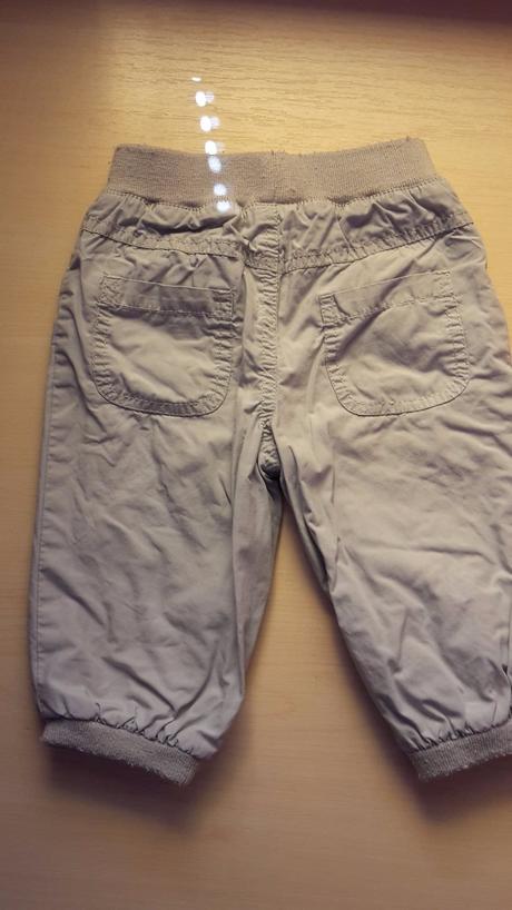 Zateplené nohavice, baby club,68