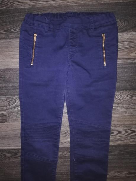 Biker skinny rifle 122/128, h&m,128