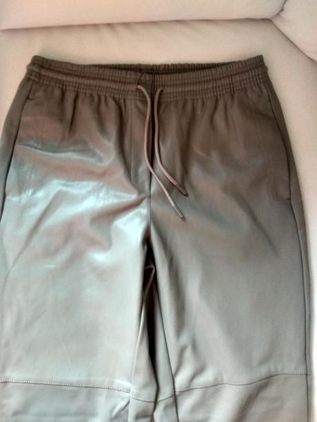 Koženkové nohavice 38, amisu,38