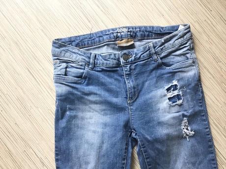 Elasticke slimky/6n, denim,40