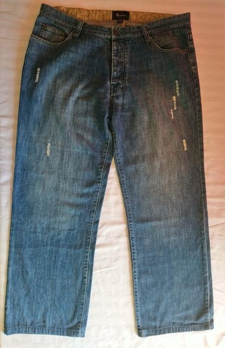 Dámske modré rifle, monsoon, monsoon,xl