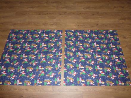 Vianočný záves do detskej izby,