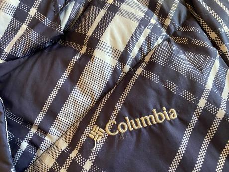 Páperová - perová bunda s kapucou columbia v. s, columbia,s