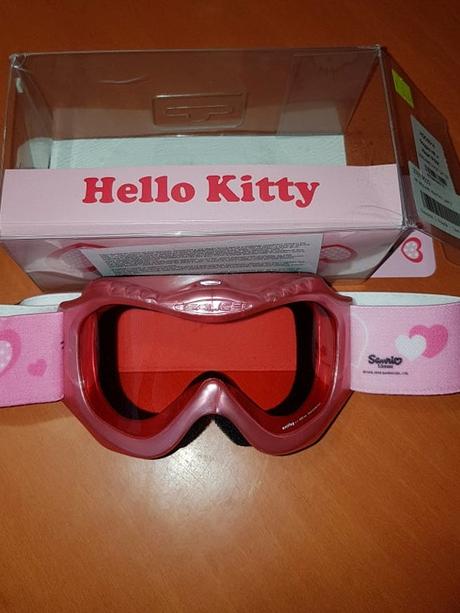 Lyžiarske okuliare "hello kitty", 