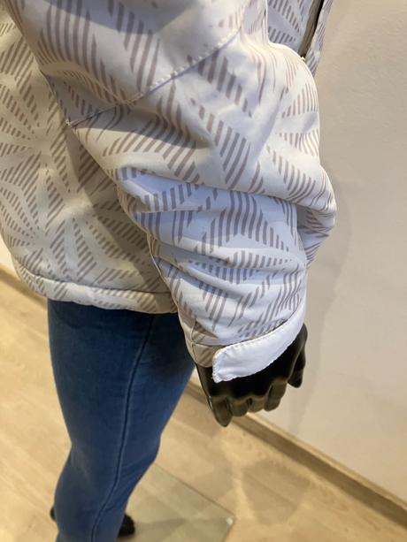 Dámska zimná vetrovka biela just play (s), just play,s