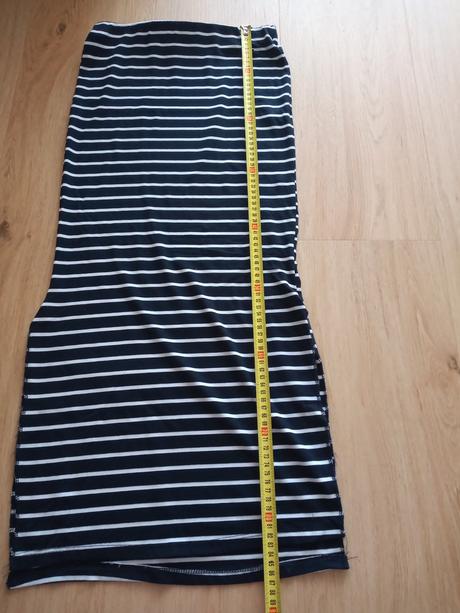 Pásikavá dlhá sukňa na leto, 36