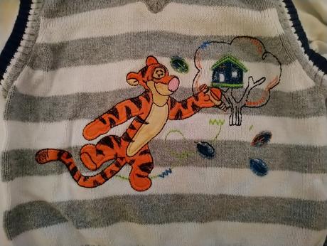 Detské tričko s vestičkou, 2 v 1, disney, george,68