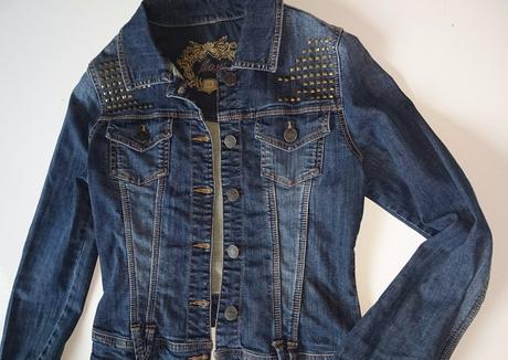 Riflová bunda, orsay,34